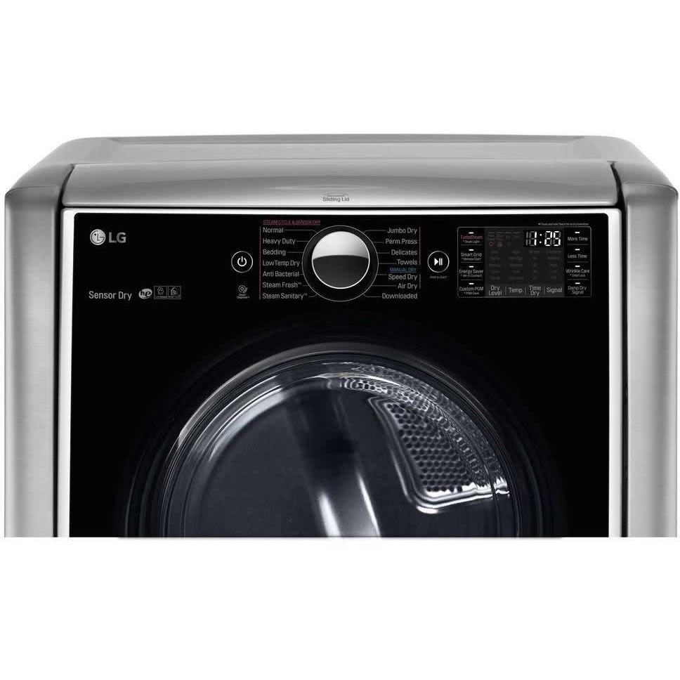  LG 9.0 cu.ft. Electric Dryer with TurboSteam™ Technology DLEX9000V IMAGE 2