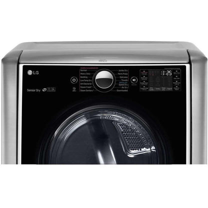  LG 9.0 cu.ft. Electric Dryer with TurboSteam™ Technology DLEX9000V IMAGE 2