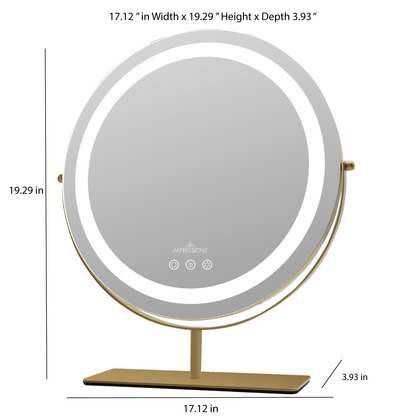 Aura Tri-Tone LED Makeup Mirror