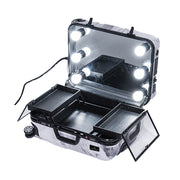 SlayCase® Marble Bella Travel Makeup Case