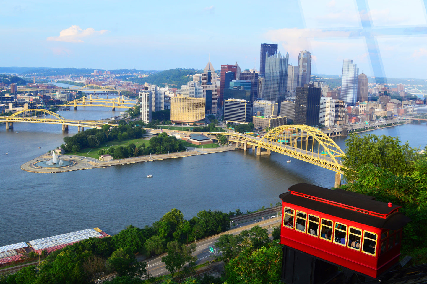 Pittsburgh Overlook Tempered Glass w/Foil