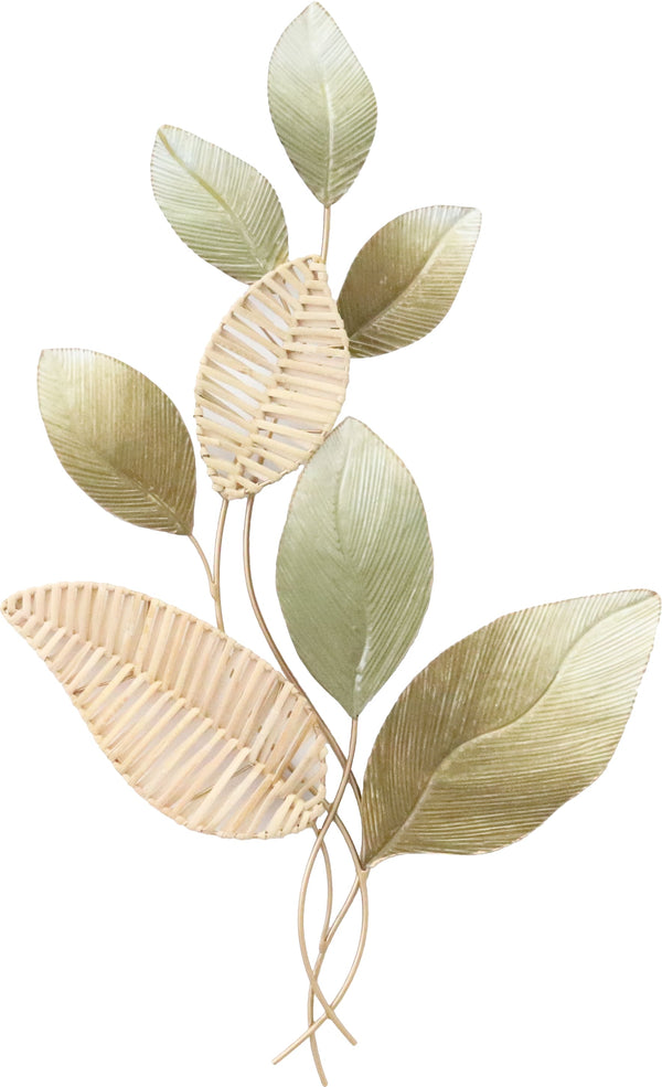 ''Leafy Wall Sculpture'' Metal Wall Art