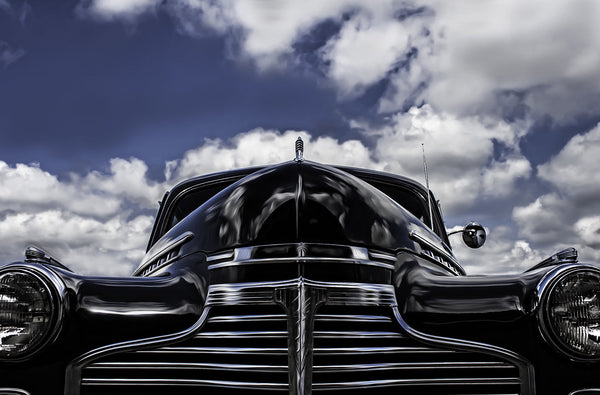 ''Midnight Legend Classic Car Canvas'' Printed Wrapped Canvas