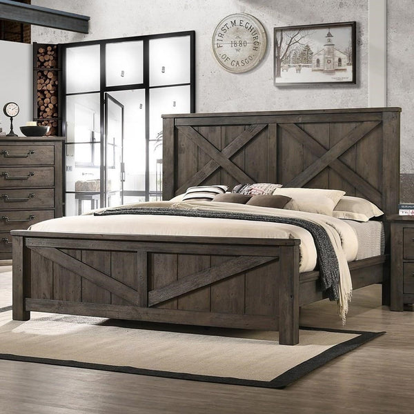 Maverick Antique Gray Bed