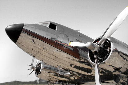 ''Chrome Aircraft'' Tempered Glass