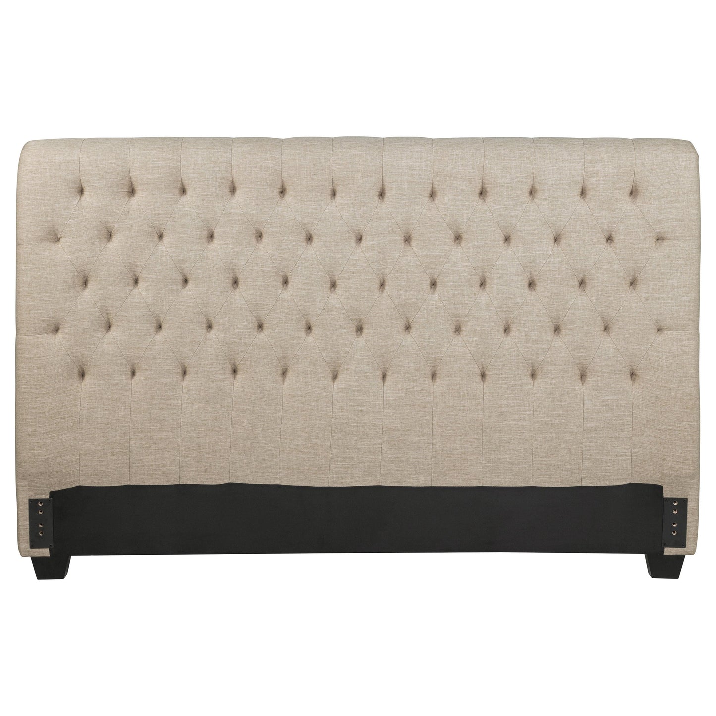 Chloe Upholstered  Panel Headboard Oatmeal