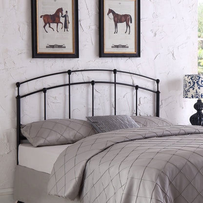Bryant Metal or Open Frame Headboard Black