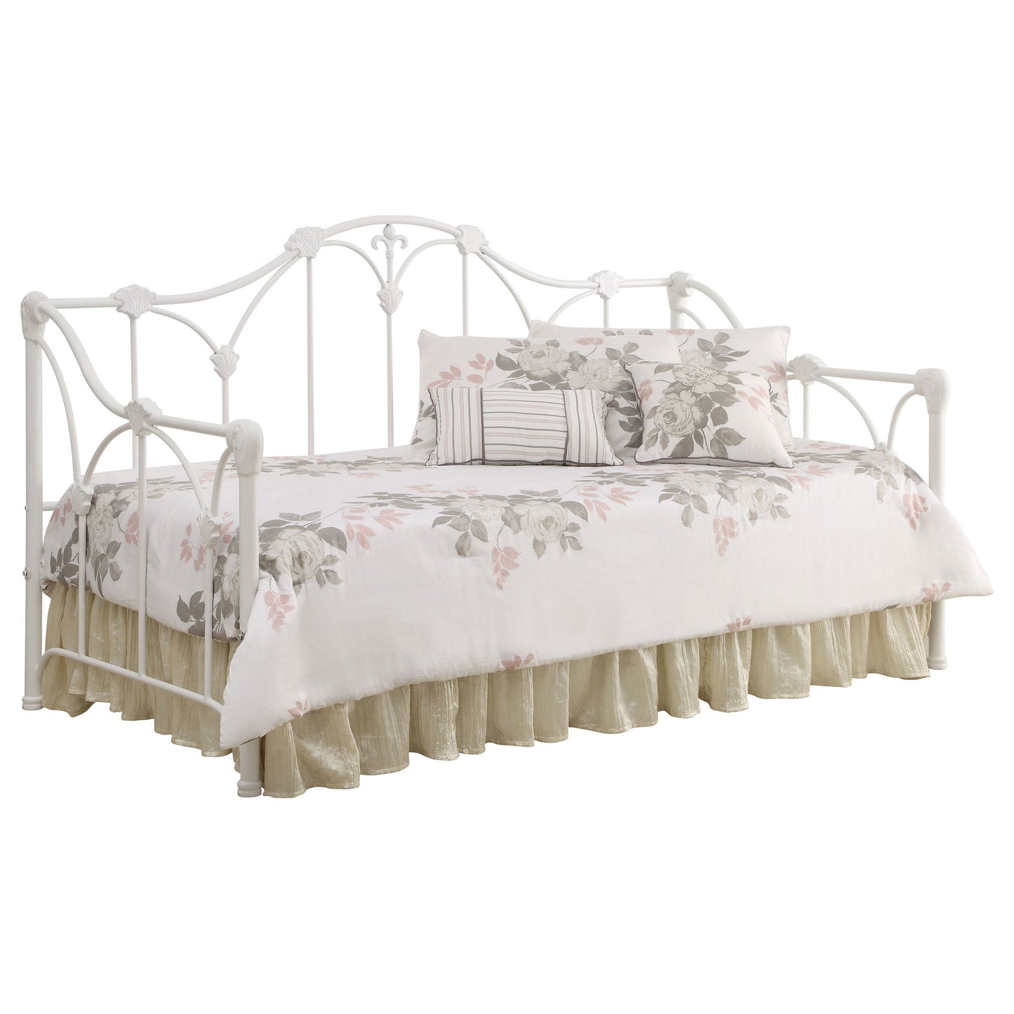 Halladay Metal Daybed White