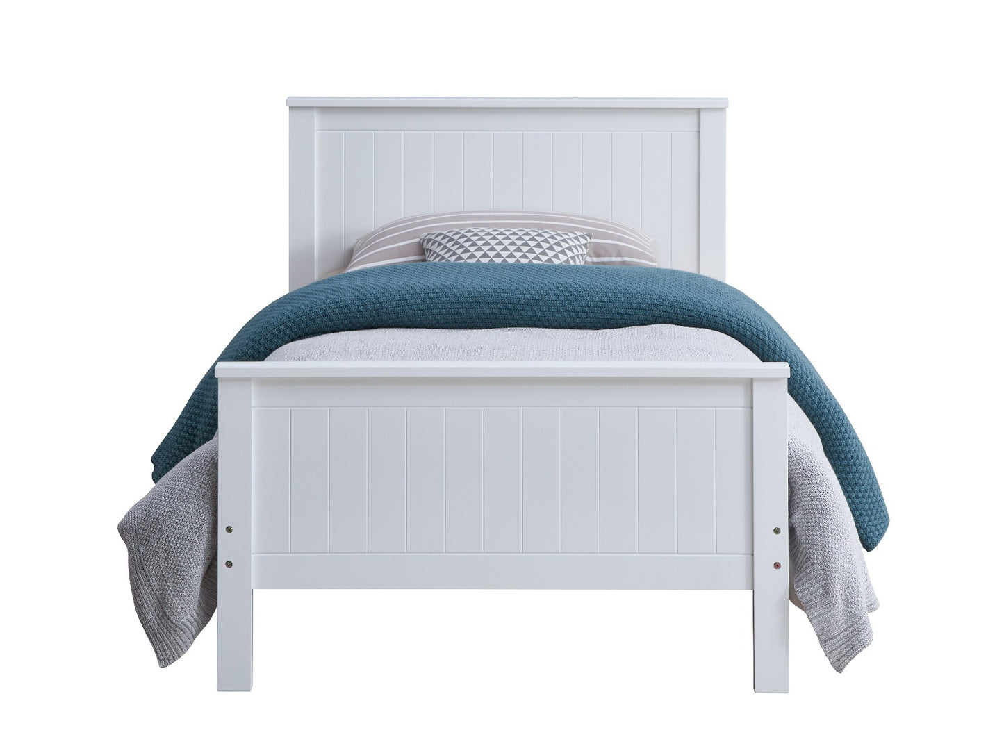Bungalow Teenager Solid Wood Twin Bed