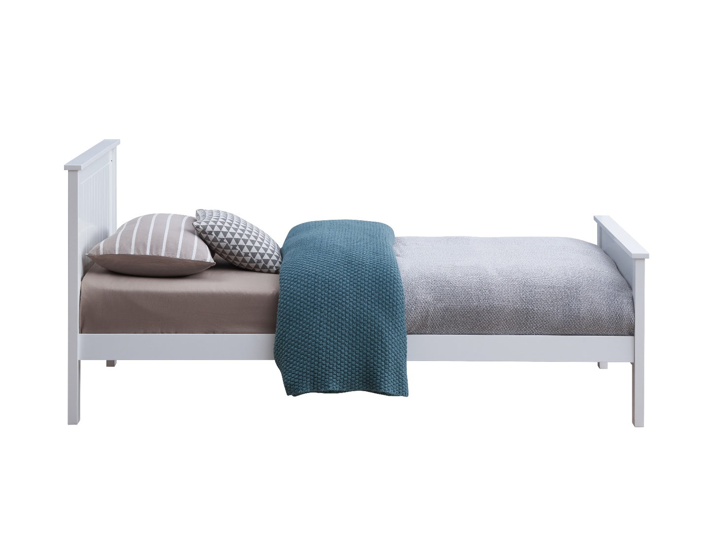 Bungalow Teenager Solid Wood Twin Bed