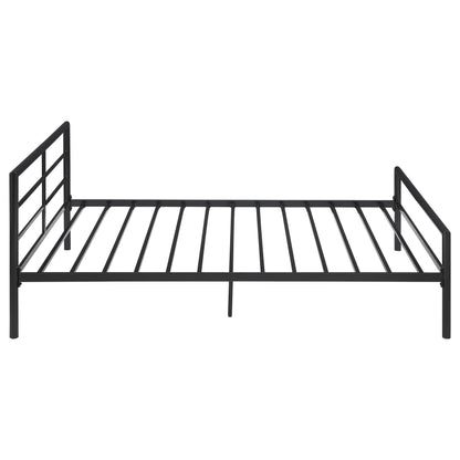 Cama Fisher de estructura abierta de metal color bronce