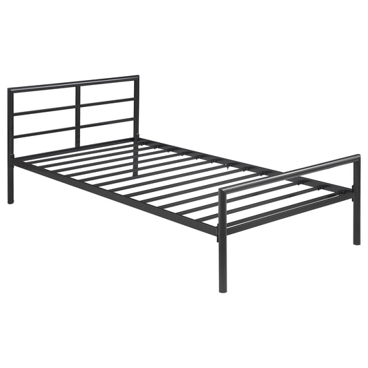 Fisher Metal Open Frame Bed Gunmetal
