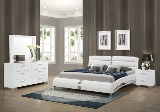 Jeremaine  Bedroom Set White