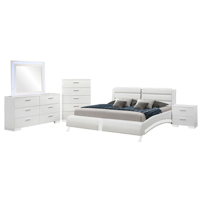 Jeremaine Bedroom Set White