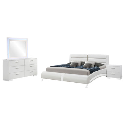 Jeremaine Bedroom Set White