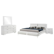 Jeremaine Bedroom Set White