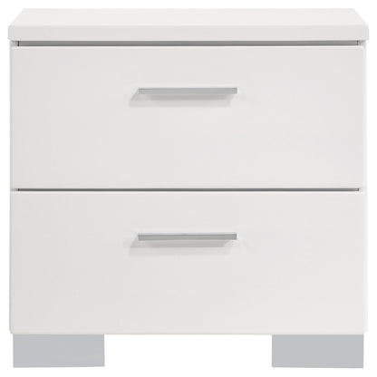 Conjunto de dormitorio Jeremaine blanco