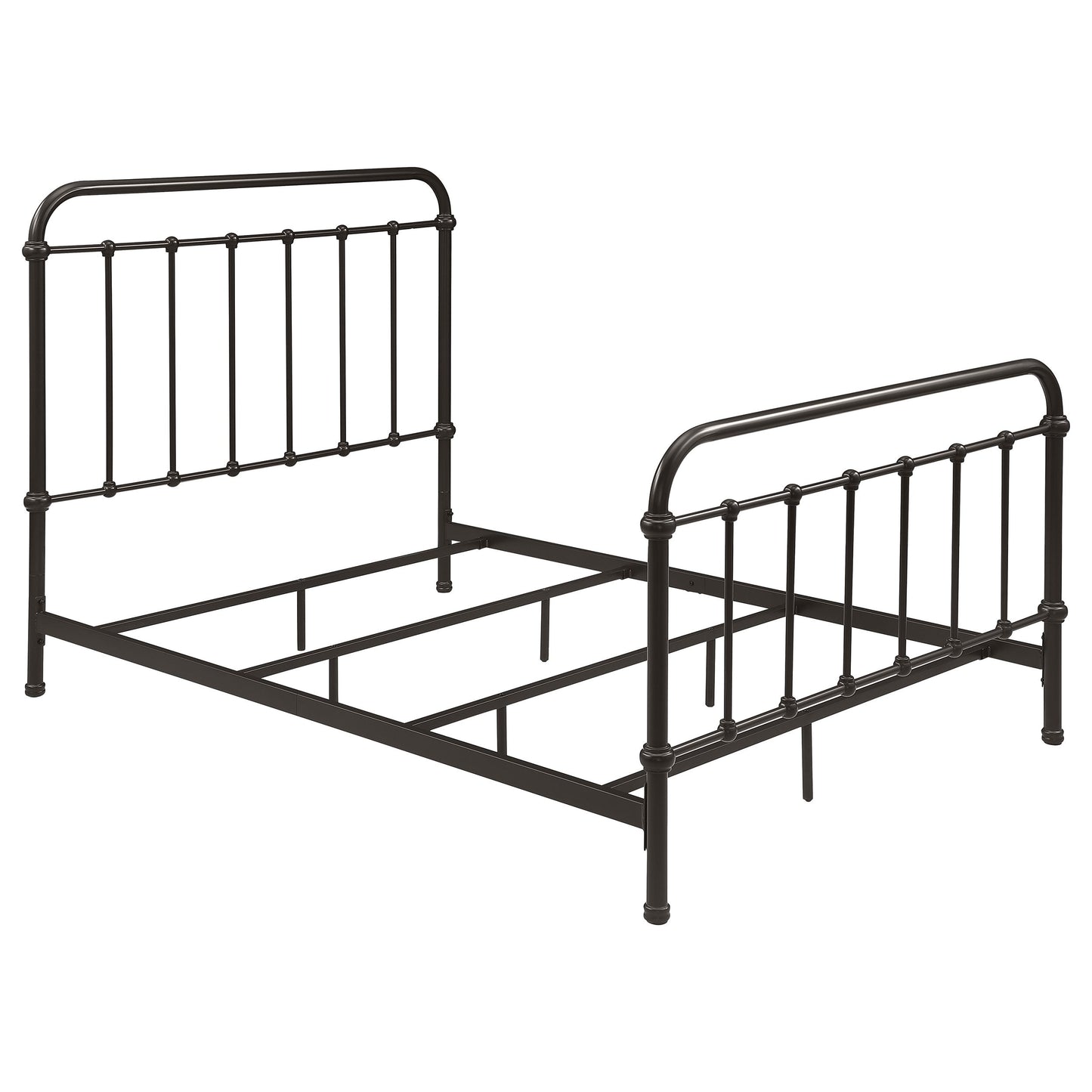 Livingston Metal  Open Frame Bed Dark Bronze