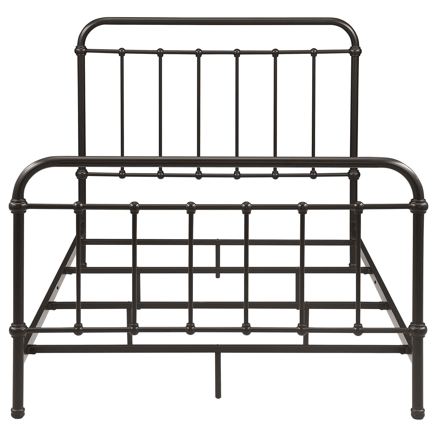 Livingston Metal  Open Frame Bed Dark Bronze