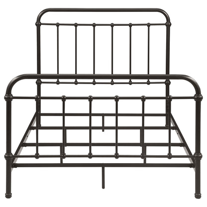 Livingston Metal  Open Frame Bed Dark Bronze