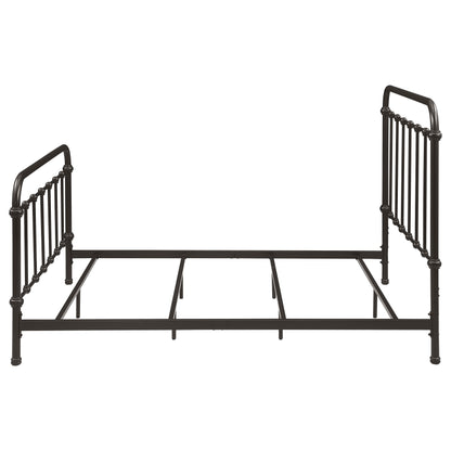 Livingston Metal  Open Frame Bed Dark Bronze