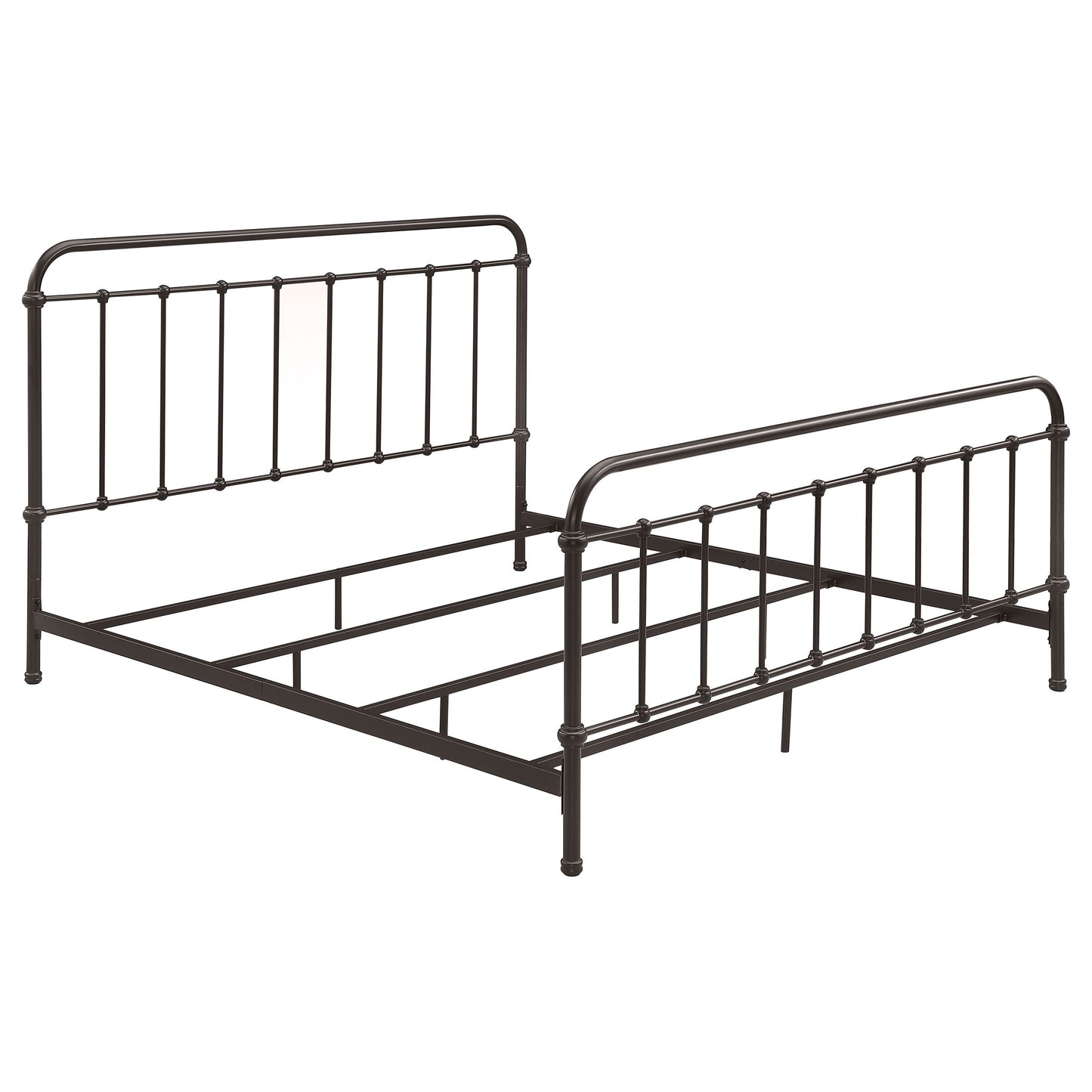 Livingston Metal  Open Frame Bed Dark Bronze