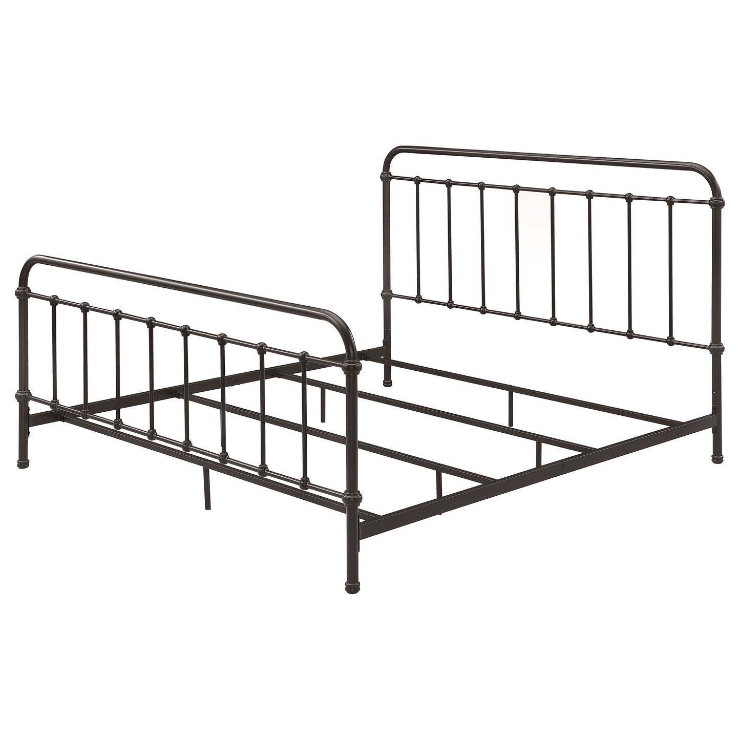 Livingston Metal  Open Frame Bed Dark Bronze