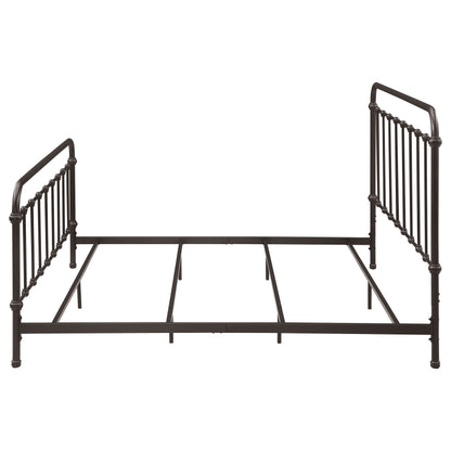 Livingston Metal  Open Frame Bed Dark Bronze