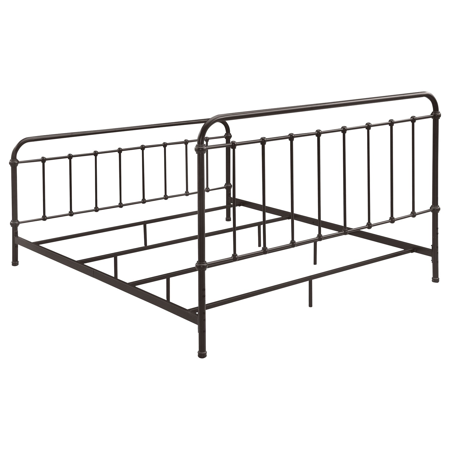 Livingston Metal  Open Frame Bed Dark Bronze
