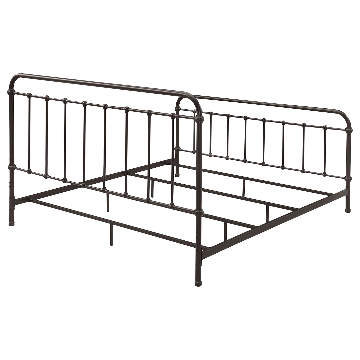 Livingston Metal  Open Frame Bed Dark Bronze