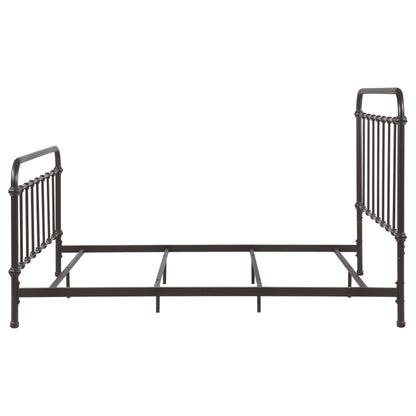 Livingston Metal  Open Frame Bed Dark Bronze