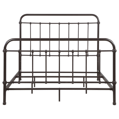Livingston Metal  Open Frame Bed Dark Bronze
