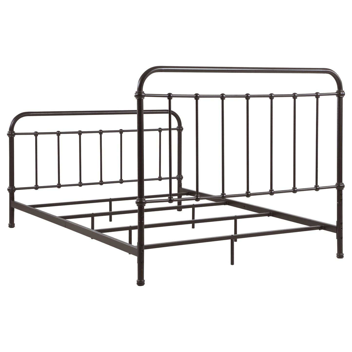 Livingston Metal  Open Frame Bed Dark Bronze