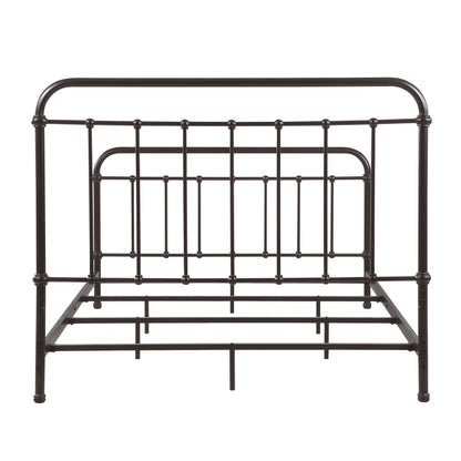 Livingston Metal  Open Frame Bed Dark Bronze