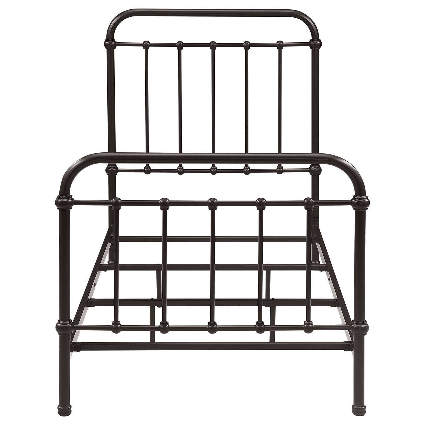 Livingston Metal  Open Frame Bed Dark Bronze