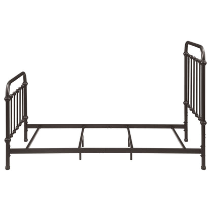 Livingston Metal  Open Frame Bed Dark Bronze