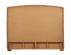 Laughton Woven Banana Leaf  Headboard Amber