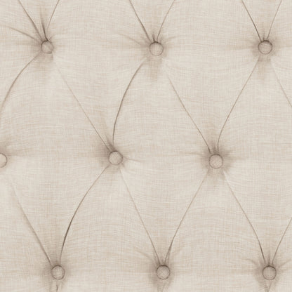 Devon 57-inch Upholstered Full Headboard Beige