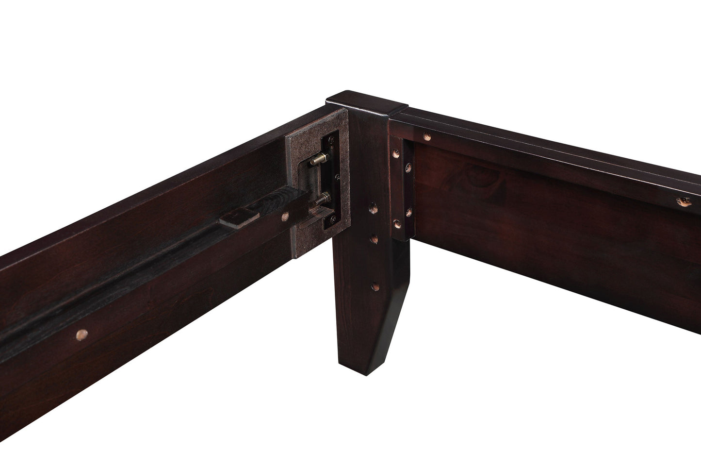 Cama de plataforma universal Hounslow negra