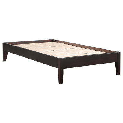 Cama de plataforma universal Hounslow negra