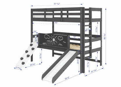 Art & Play Twin over Twin Bunkbed
