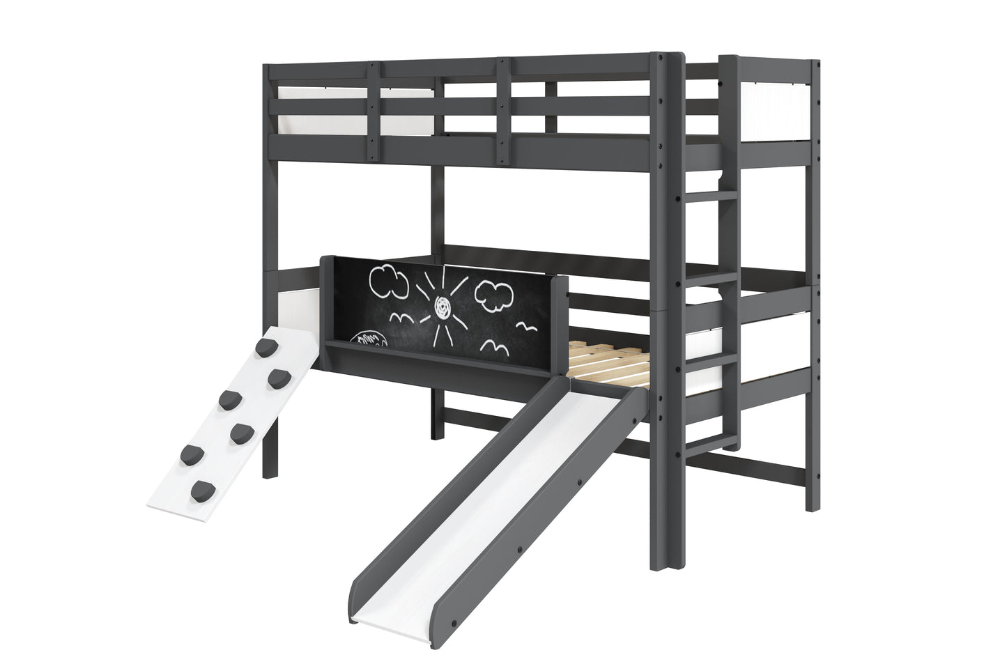Art & Play Twin over Twin Bunkbed
