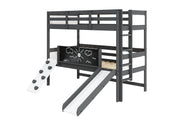 Art & Play Twin over Twin Bunkbed