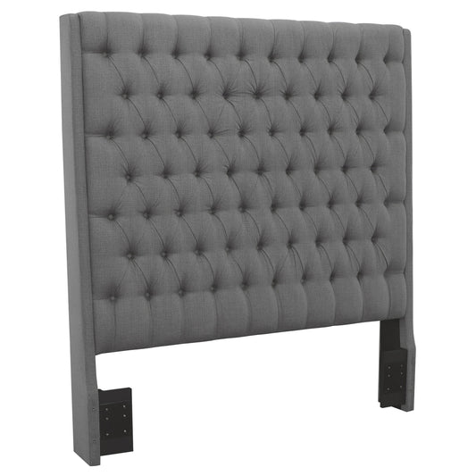 Camille Upholstered  Panel Headboard Grey