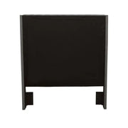 Camille Gray Bed Button Tufted Bed