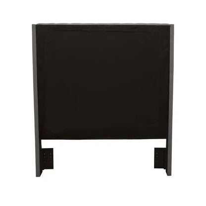 Camille Gray Bed Button Tufted Bed
