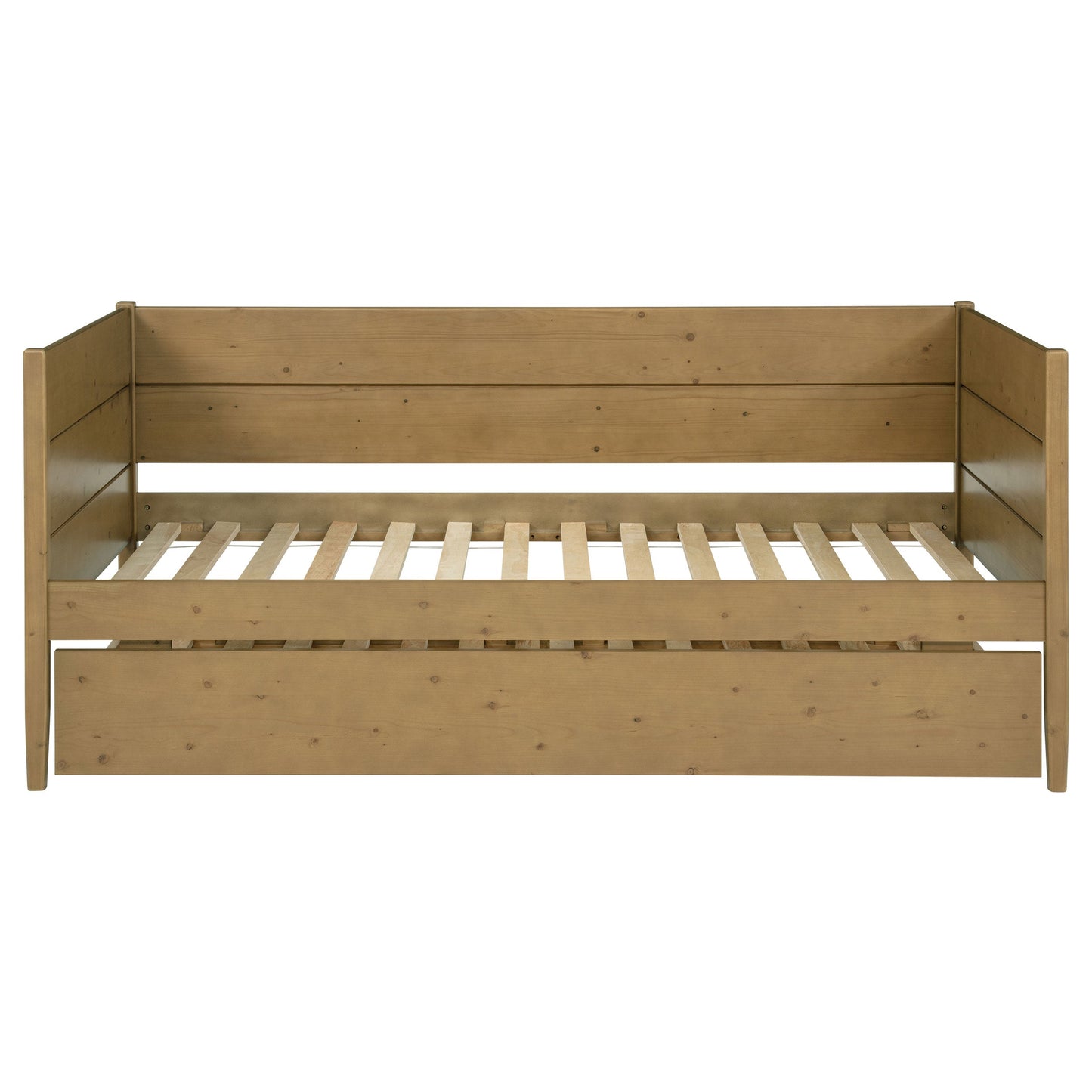 Calinda Wood Daybed With Trundle Natural