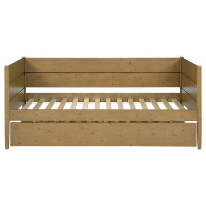 Calinda Wood Daybed With Trundle Natural