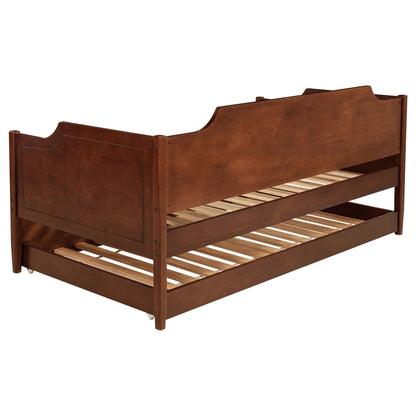 Redding Wood Daybed With Trundle Cherry
