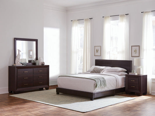 Dorian  Bedroom Set Dark Cocoa